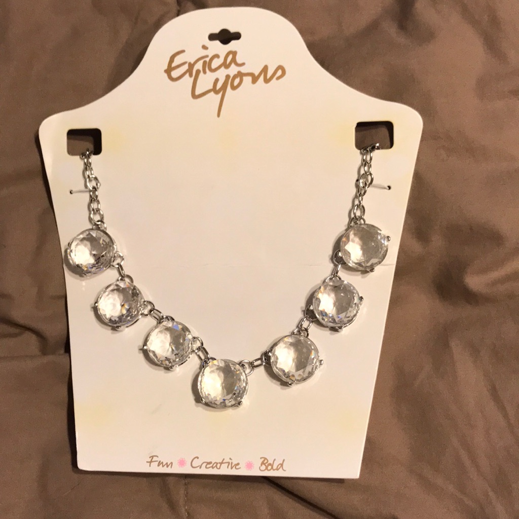 Beautiful Chunky Glass Necklace
